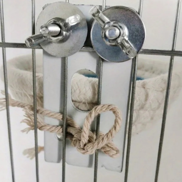 Cozy Cotton Rope Woven Bird Nest - Picture 3 of 3